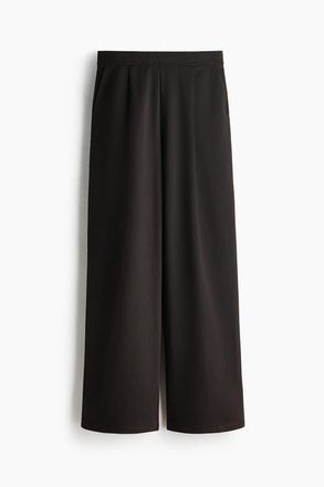 H&M Wide Trousers in Dark Brown at Nordstrom, Size Xx-Large
