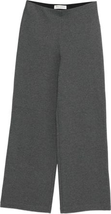 Marc O'Polo Broek met wijde pijpen - Grijs