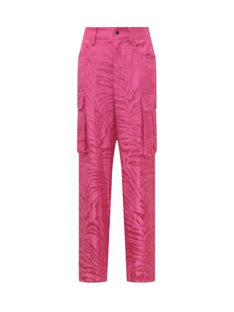 Giuseppe Di Morabito Pink Straight Cargos Pants