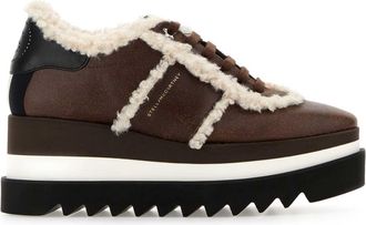 Stella McCartney Stella Mc Cartney Brown Alter Suede Sneak Elys Sneakers
