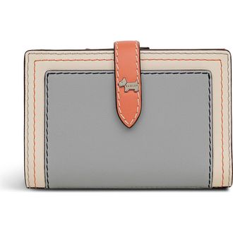 Radley London Willis Street - Colourblock Medium Bifold Wallet in Steel at Nordstrom