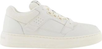 Emporio Armani Beige Platte Schoenen voor Vrouwen - Heren - Sneakers - Beige - 41 EU - Schoenen