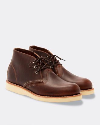 Red Wing Shoes Chukka Mens Boot - Brown - Size UK 9.5