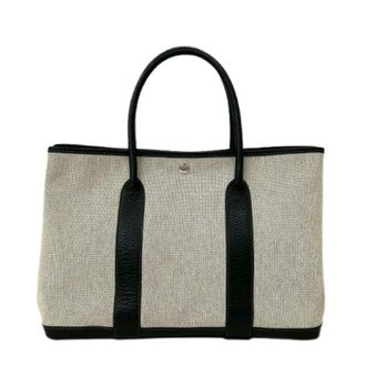 Herm&egrave;s Borsa Tote Pre-owned Garden Party PM in Toile H e pelle - - Pre-owned - Donna - Beige - ONE SIZE