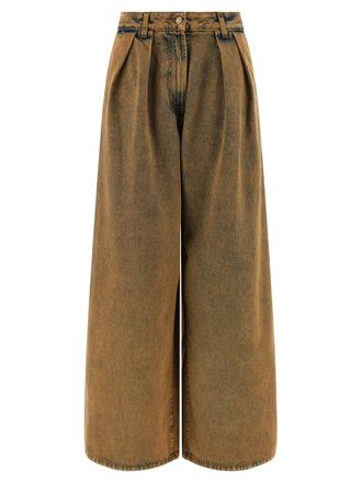 Alanui Womens Den Wideleg Jeans