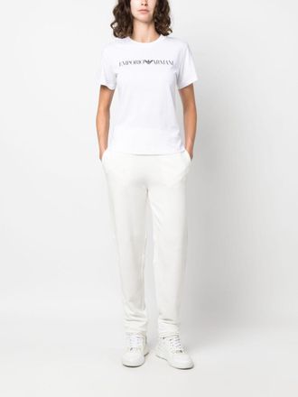 Emporio Armani Logo-Print T-Shirt - White