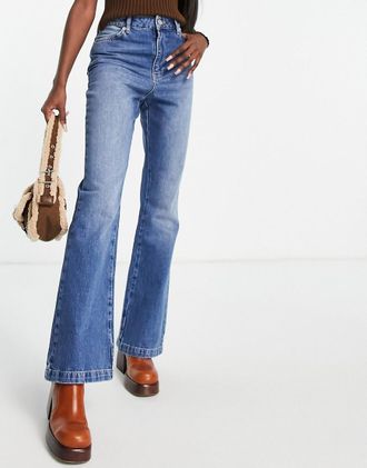 Whistles Authentic - Jeans a zampa blu a vita alta