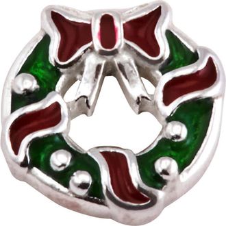 Pandora Ladies Sterling Silver Holiday Wreath Petite Charm
