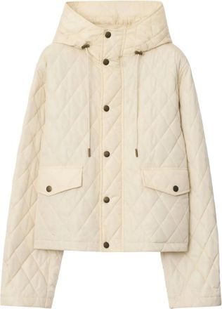 Burberry Giacca crop trapuntata - Toni neutri