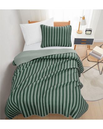 Truly Soft Weston Stripe Quilt Set