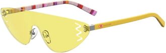 Missoni Stijlvolle zonnebril voor modebewuste vrouwen - Dames - Zonnebrillen - Geel - ONE Size - Accessoires