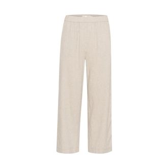 Inwear Beige Driza Culotte Trousers - female - InWear - Cropped Trousers - Beige - XS - Trousers