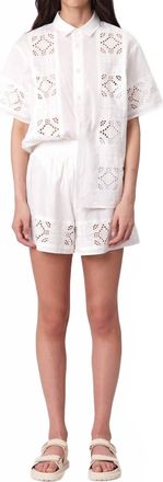 Remain Elsa Shorts In Ivory