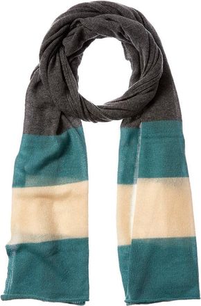 Portolano Striped Lurex Cashmere Wrap
