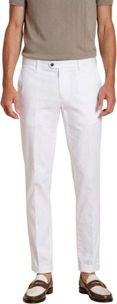 Mason's New York Chino Pants - Heren - Chinos - Wit - L - Katoen - Broeken