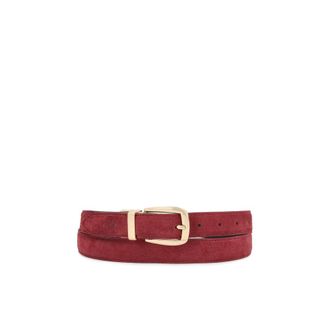 Kazar Dubbelzijdige riem - Dames - Riemen - Bruin - 80 CM - Leer - Accessoires