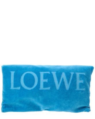 Loewe Medium Drawstring Terry Cloth Pouch
