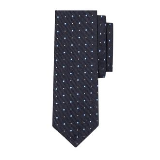 Brooks Brothers Polka Dot Silk Tie - male - Brooks Brothers - Ties - Blue - ONE SIZE - Accessories