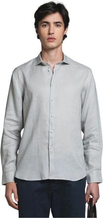 IMPURE Hombre, Camisas, Gris, Talla: L
