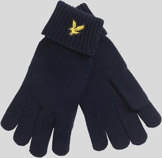 Lyle & Scott Lyle And Scott Mens Merino Wool Blend Gloves - Navy - Size: 1SZ