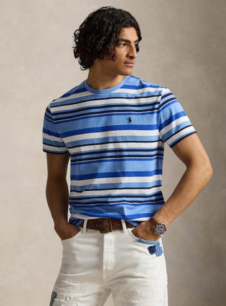 Polo Ralph Lauren Polo Shirt Ralph Lauren - Mens Blue stripe T-shirt