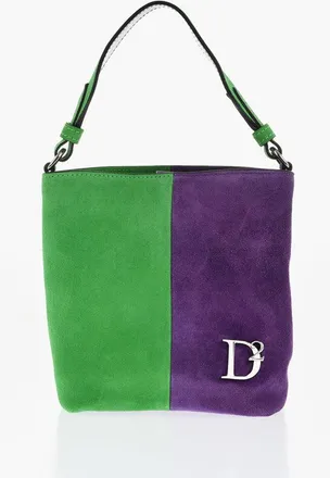 Dsquared2 Two-Tone Suede Mini Bag size Unica
