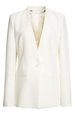 Toteme Basket Weave Blazer in Ecru at Nordstrom, Size 10 Us