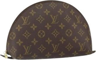 Louis Vuitton Pre-owned Clutches, female, Brown, Size: ONE SIZE Pre-owned Vintage Canvas Clutch
