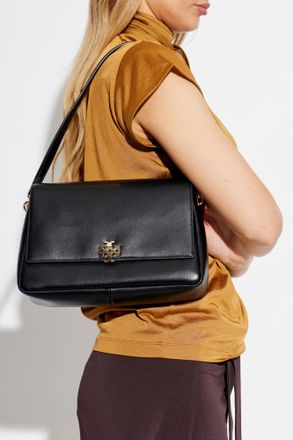 Tory Burch Shoulder Bag Charlie, Womens, Black