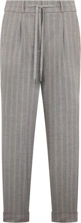PESERICO Mujer, Pantalones, Gris, Talla: M
