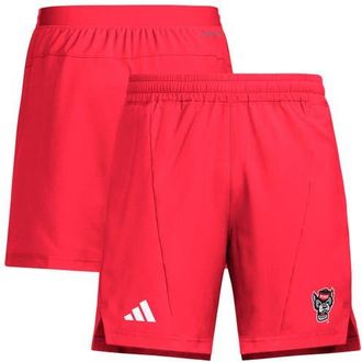 adidas Mens adidas Red NC State Wolfpack Program Woven Training Shorts at Nordstrom, Size X-Large