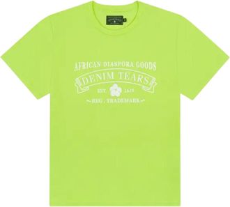 Denim Tears ADG T-Shirt Lime SS25TSS053129
