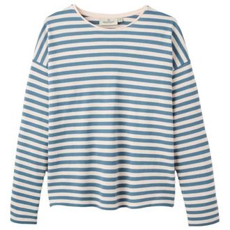 Passenger Panorama Striped L/S T-Shirt Longsleeve f&uuml;r Damen | grau