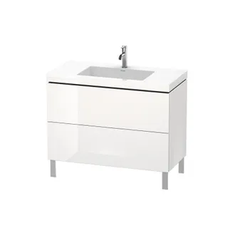 Duravit Duravit - Mobile Lavabo L-cube Wt Vero Air 698x1000x480mm Senza Foro Rubinetto In Cemento