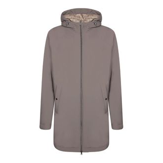 Herno Resort Parka in Travel Nylon Ponente - male - Herno - Parkas - Beige - 2XL - Coats
