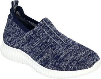 David Tate Melrose Stretch Knit Sneaker in Navy at Nordstrom, Size 6.5