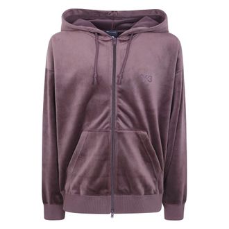 Yohji Yamamoto Zip-throughs - Sweatshirts & Hoodies - Hombre - Marr&oacute;n - XS