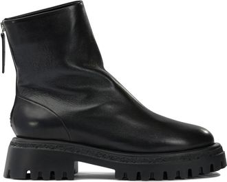 Halmanera Rama 26 Boots - Dames - Enkellaarsjes - Zwart - 40 EU - Leer - Schoenen