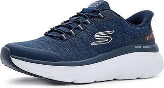 Skechers DLux Walker 3.0 Drevven Hands Free Slip-In Mens Shoes Navy : 11.5 3E - Extra Wide, Textile