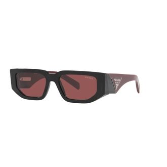 Prada Rectangular Sunglasses Dark Purple Lenses