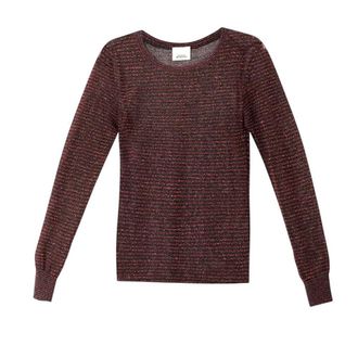 Isabel Marant Cenaya lurex knit top Woman 36