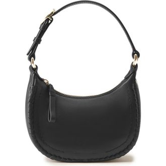 Helen Kaminski Vivie Mini Leather Hobo Bag in Black at Nordstrom Rack