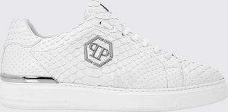 Philipp Plein Sneakers in pelle stampa pitone con Hexagon