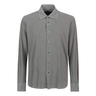 Roberto Ricci Design Casual overhemd - Heren - Casual Overhemden - Groen - L - Overhemden