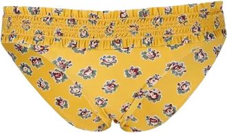 Tory Burch Bloemenprint Hipster Bikini Onderkant - Dames - Bikinis - Geel - XS - Nylon - Badmode