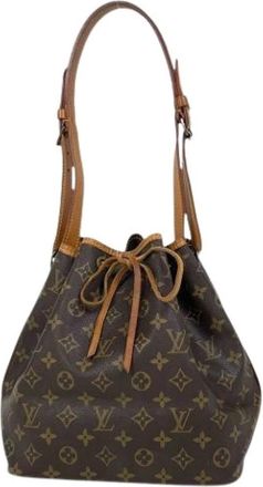 Louis Vuitton Pre-owned Bucket Bags, female, Brown, Size: ONE SIZE Pre-owned M42226 Shoulder Bag