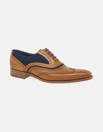 Barker Mens McClean Mens Formal Brogues - Brown - Size: 10.5