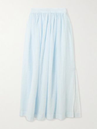 Lemlem Gonna Midi In Cotone Freye - Verde