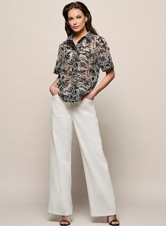 Mart Visser Livia Denim Broek Off White