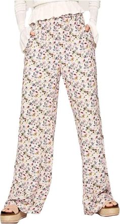 Pepe Jeans London Rechte broek Medea - Dames - Wijde Broeken - Beige - XS - Broeken